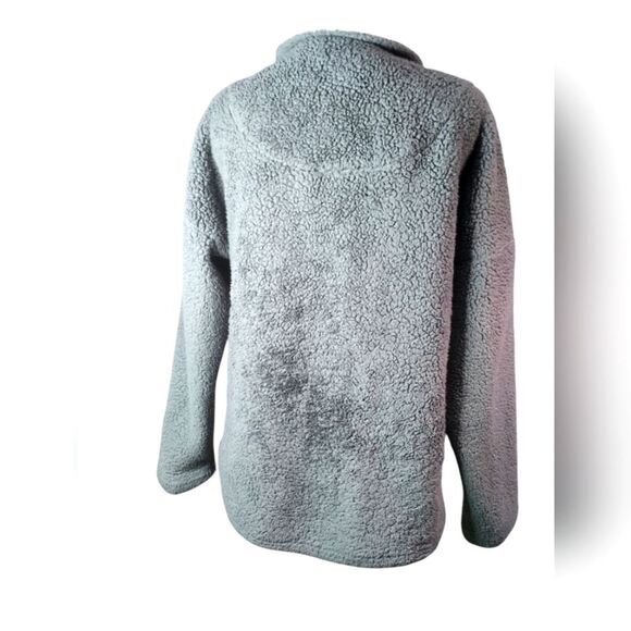 Wanna B Two Tone Fleece Zipper Jacket - Size Large - Picture 4 of 7